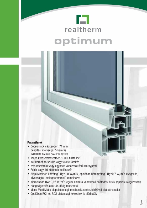 Realtherm Optimum